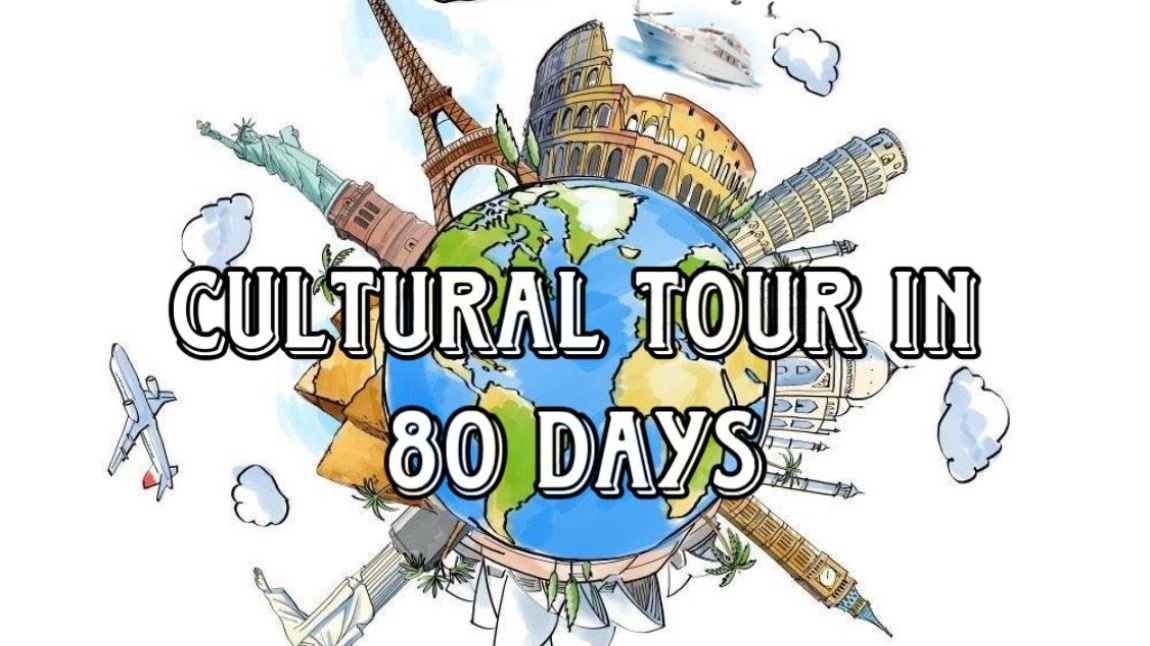 Cultural Tour In 80 Days isimli e-twinning projemizin öğrenci buluşması gerçekleştirildi.